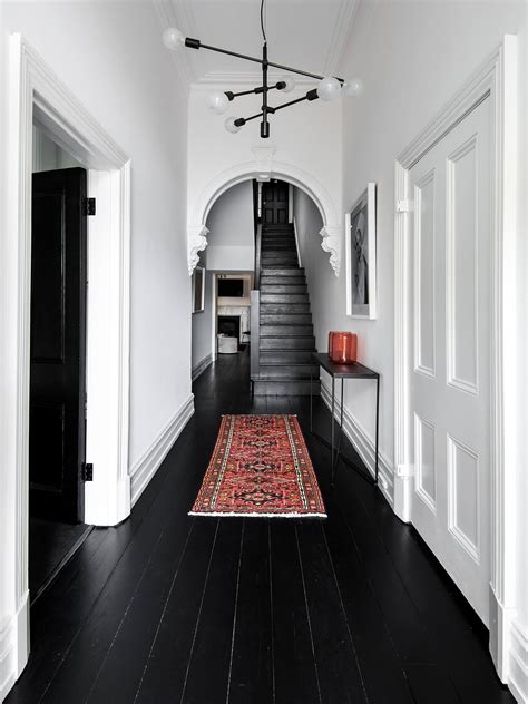 Black Hardwood Flooring
