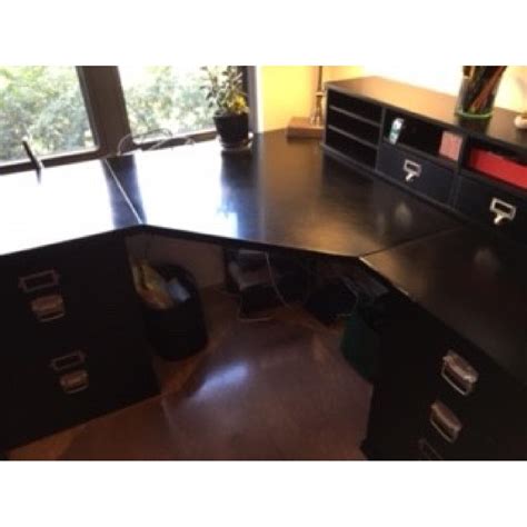 Pottery Barn Corner Desk - AptDeco