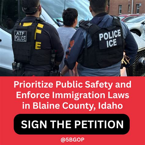 ICE Arrests Reveal Public Safety Crisis in Blaine County - Blaine ...