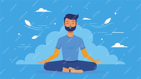 Premium Vector | Animated breathing exercises guide users through ...
