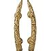 Two Moustaches Tuskar Style Ganesha Carving Brass Door Handle Pair ...
