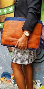 RASHKI Netto Women's Vegan Leather 15 Inch Laptop Bag (Black) - Buy ...