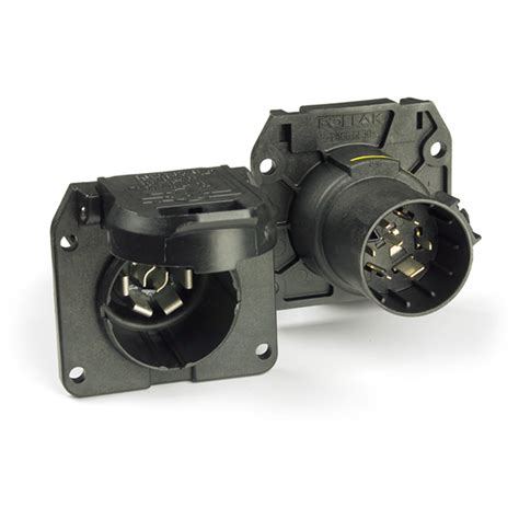 7-Way RV Connector Plug 82-1060 - Prairie Bearing & Bolt