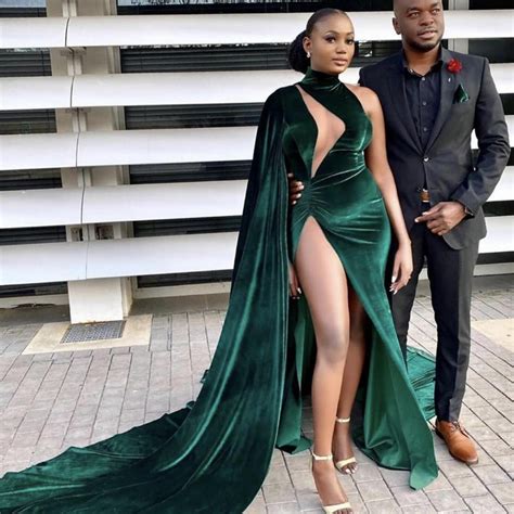 Evening Sexy Dress With High Slit Prom Dress Dinner Party - Etsy