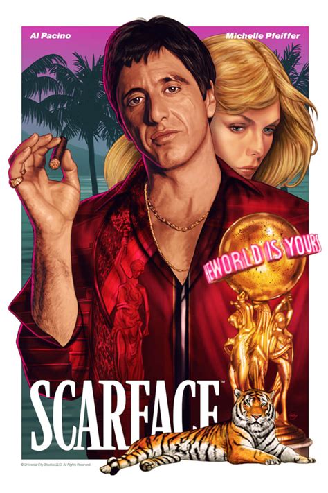 Scarface movie poster - brickfopt