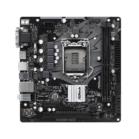 Asrock H410M HDV | LGA 1200 | M-ATX Motherboard
