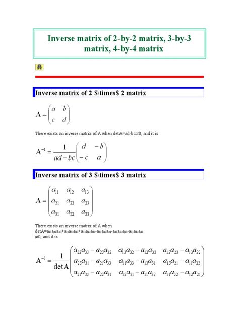 Image result for 2X3 Matrix Inverse