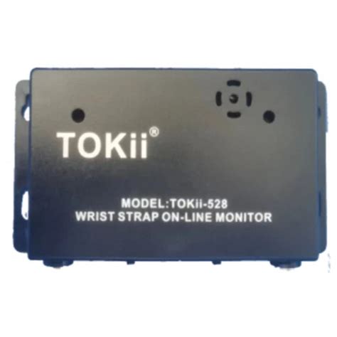 TOKii-528 Dual Line ESD Wrist Strap Continuous Monitor