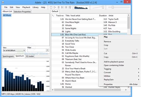 Image result for foobar2000 Features