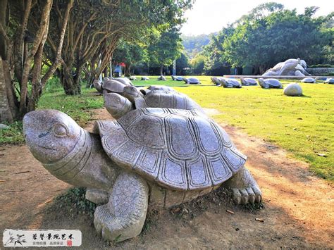 南澳景区乌龟玻璃钢雕塑-动物雕塑-蓉馨生态景观