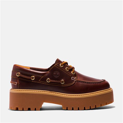 Women’s Stone Street Platform Boat Shoe