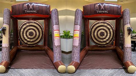 Axe Throwing Inflatable Game – COCKTAIL HOUR ENTERTAINMENT