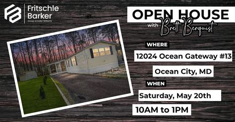 Open House for 12024 Ocean Gateway Unit #13, 12024 Ocean Gtwy, Ocean ...