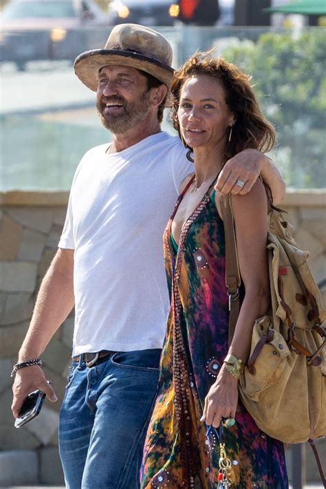 MORGAN BROWN and Gerard Butler Out in Malibu 07/23/2021 - HawtCelebs