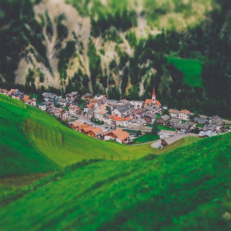 Download wallpaper 2780x2780 city, hills, mountains, aerial view ipad ...