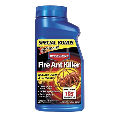 Buy BioAdvanced Fire Ant Killer Dust Insecticide, Kills the Queen ...