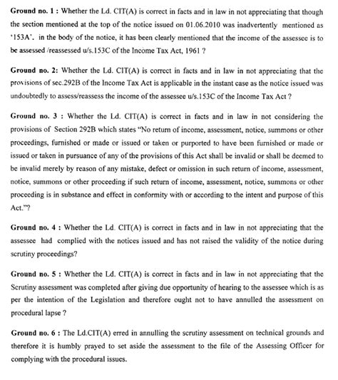 Wrong Mention of Section would not make Re-Assessment Invalid