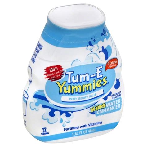 Tum-e Yummies Water Enhancer, Kids, Very Berry Blue (1.62 oz) Delivery ...