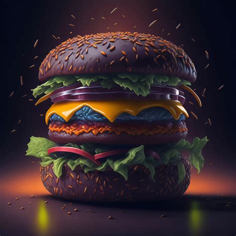 Download Ai Generated, Hamburger, Burger. Royalty-Free Stock ...