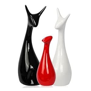 Krafty Kreations Lucky Deer Family Lucky Deer Statue,Lucky Deer Led ...