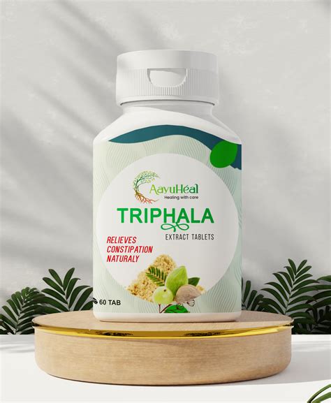Triphala Extract Tablets – Ayurvedic Digestive Support, Detox & Consti ...