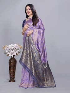 Self Design Bollywood Jacquard Saree Price in India - Buy Self Design ...