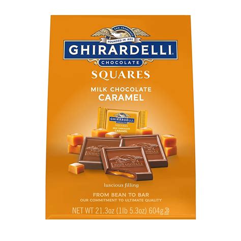 Ghirardelli Milk Chocolate Caramel Squares - 5.3 oz | BJ's Wholesale Club