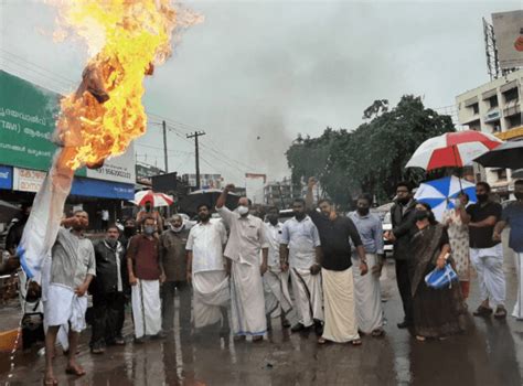 Political uproar in Kerala turns violent: Opposition demands Minister ...