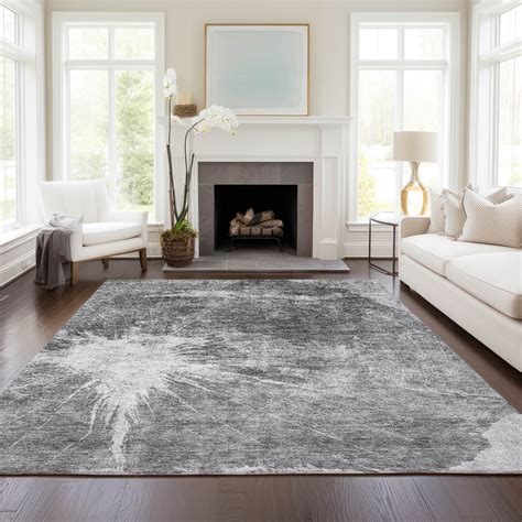 Addison Rugs Chantille Indoor/Outdoor Transitional Organic Gray ...