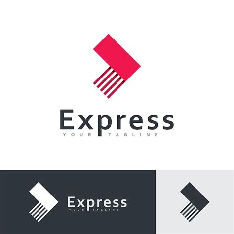 Modern express vector logo design arrow business logo icon design ...