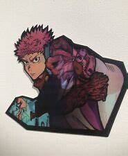Buy Jujutsu Kaisen Anime 3D Lenticular Motion Sticker Yuji Itadori ...