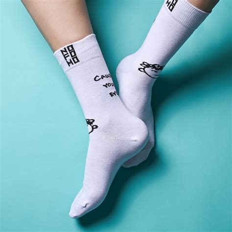 Caught Your Eye - Crew Length Socks – NoFoMo