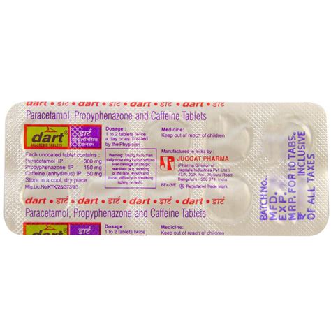 Dart Tablet | Uses, Side Effects, Price | Apollo Pharmacy