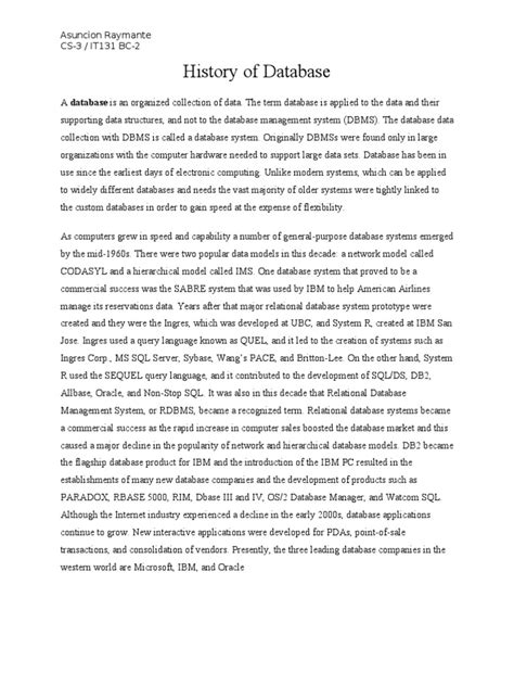 Image result for First Internet Database