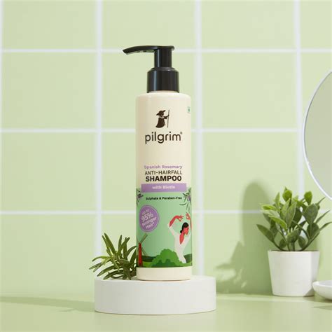 Pilgrim Rosemary & Biotin Anti-Hairfall Shampoo helps in Reducing Hair ...