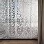 CASA-NEST PVC Self Embossed Design Shower Curtain,Size4.5 ft x 7 ft ...