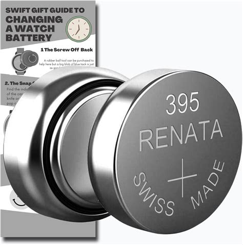 SR927SW Set of Two 395 Renata Watch Batteries: Amazon.co.uk ...