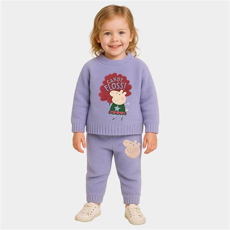 2Pc Polyester Fine Knit Sweater-Pyjama Set – Mi Arcus