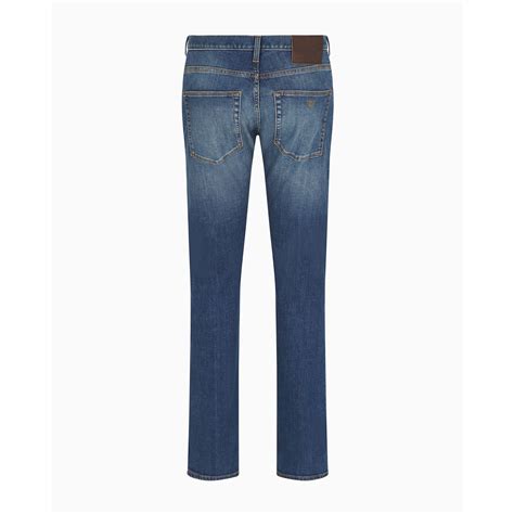 Emporio Armani Men's Tapered Jeans | Flannels