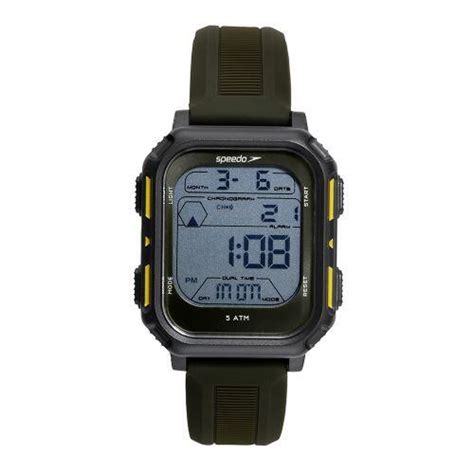 Relógio Speedo Unissex Retangular 15113G0EVNV2