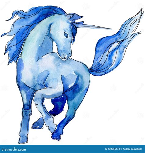 Blue Unicorn Head Vector Unicorn Fantasy Glitter Unicorn Silhouette ...