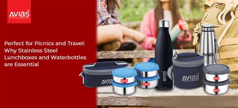 Perfect Lunch Boxes and Water Bottles for Picnic and Travel – Avias world