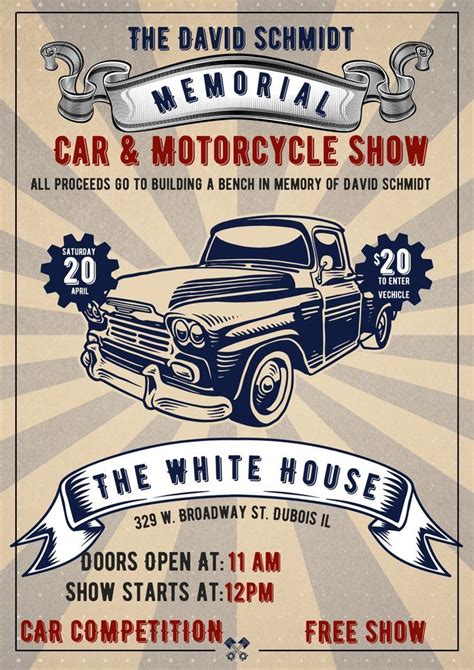 David Schmidt Memorial, The White House Tavern, DuBois IL, Du Bois, 20 ...