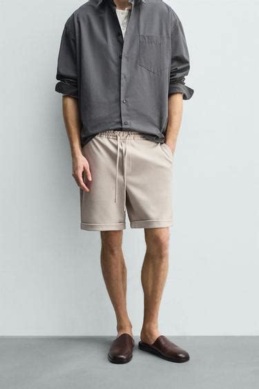 Men´s Jogger Shorts | ZARA India