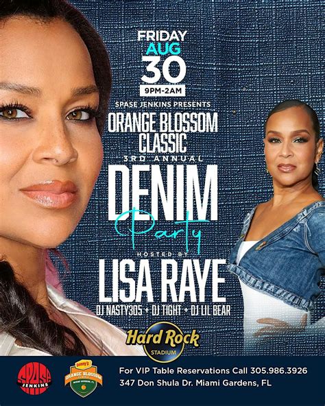 Orange Blossom Classic _ 3rd Annual DENIM PARTY, Hard Rock Stadium ...