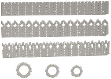 Sizzix Thinlits Dies by Tim Holtz -Rosette Set : Amazon.in: Home & Kitchen