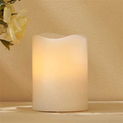 Buy Pegasus LED Pillar Candle from Home Centre at just INR 349.0
