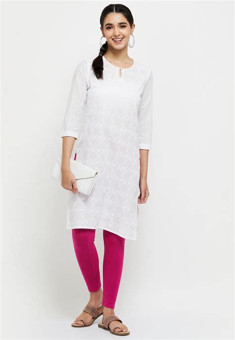 Buy Women Solid Ankle-Length Leggings Online at just Rs. 349.0 ...