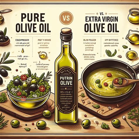 Pure vs. Extra Virgin Olive Oil: Understanding the Differences
