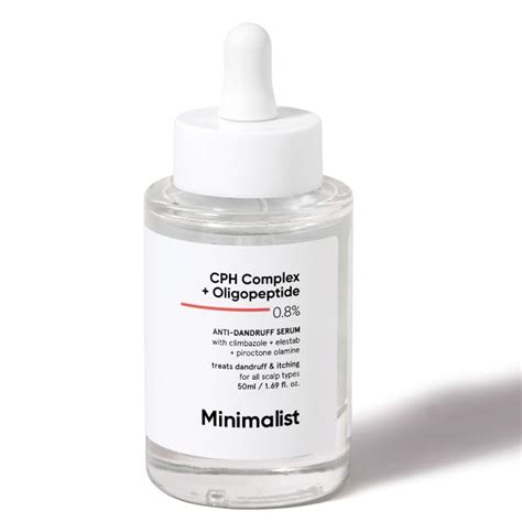 Buy Minimalist CPH Complex+Oligopeptide 0.8% Anti-dandruff Serum, 50ml ...